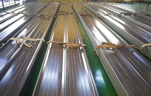 不銹鋼鐵黑灰彩鋼瓦